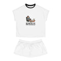 Me and My Cat Are Unbothered Women's Pajama Set | Cat Mom PJs