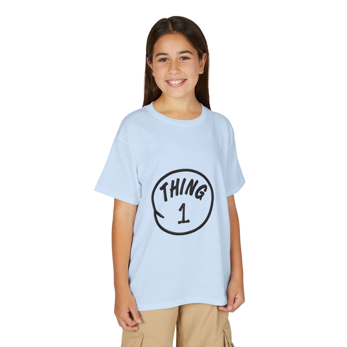 Thing One Youth T-Shirt | Kids & Pet Matching DryBlend Tee