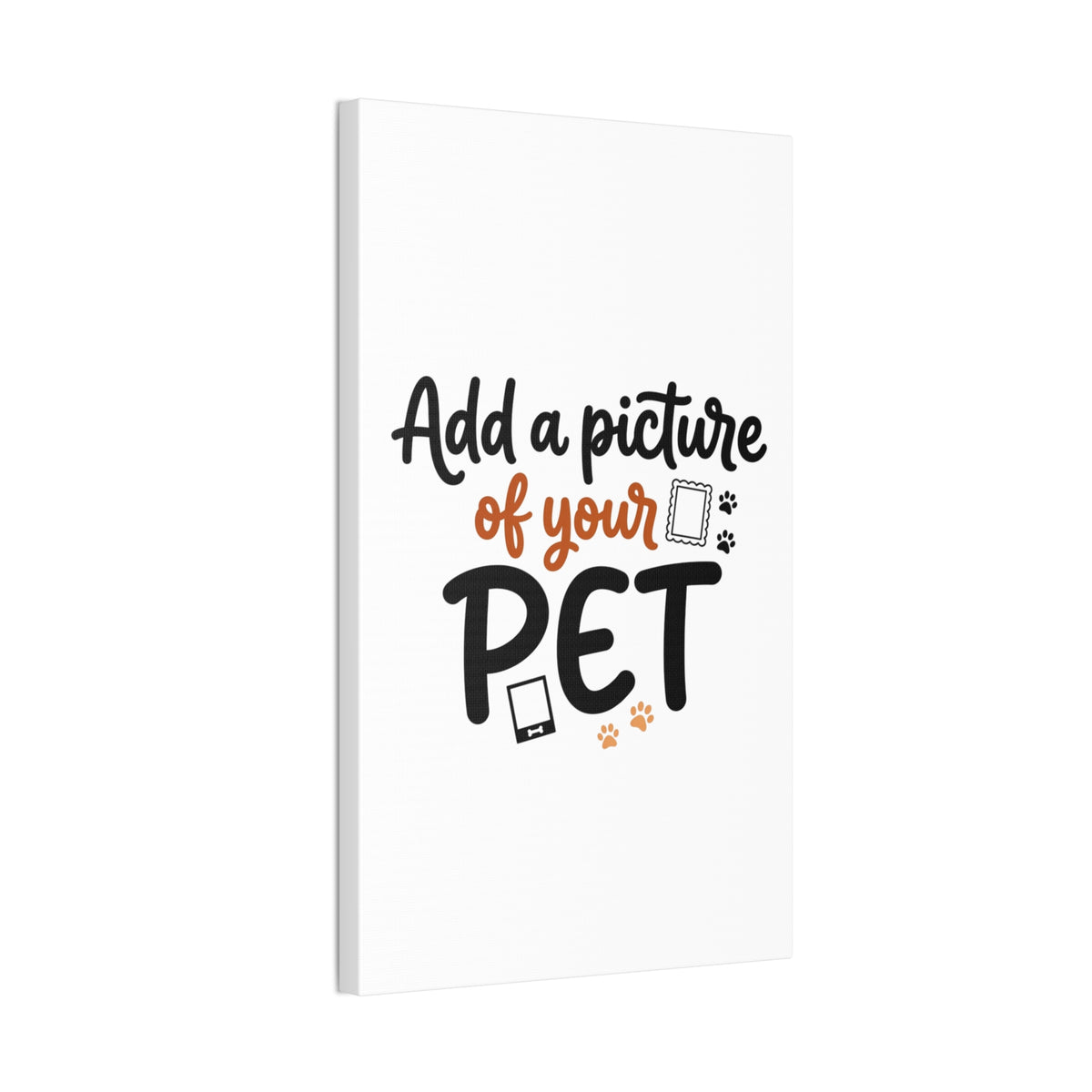 Custom Pet Canvas Wall Art | Personalized Stretched Canvas Print