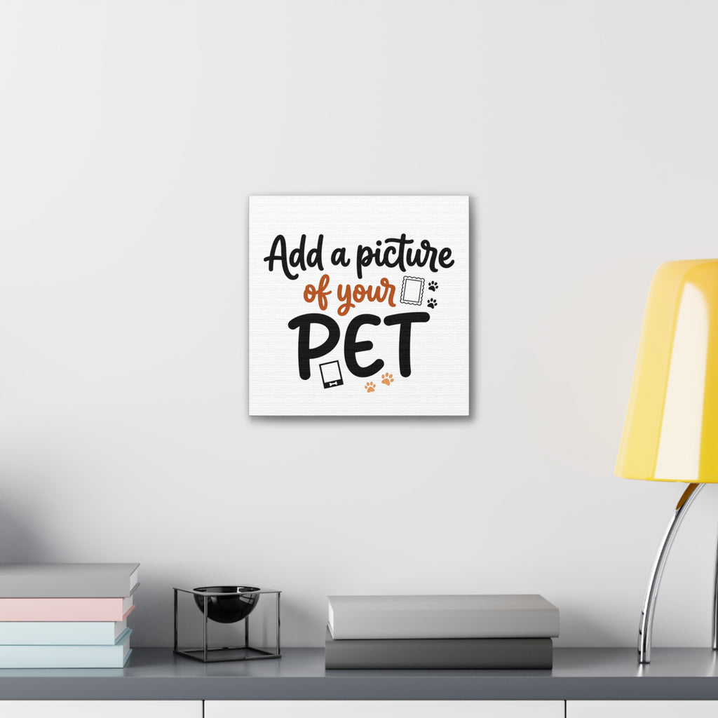 Custom Pet Canvas Wall Art | Personalized Stretched Canvas Print