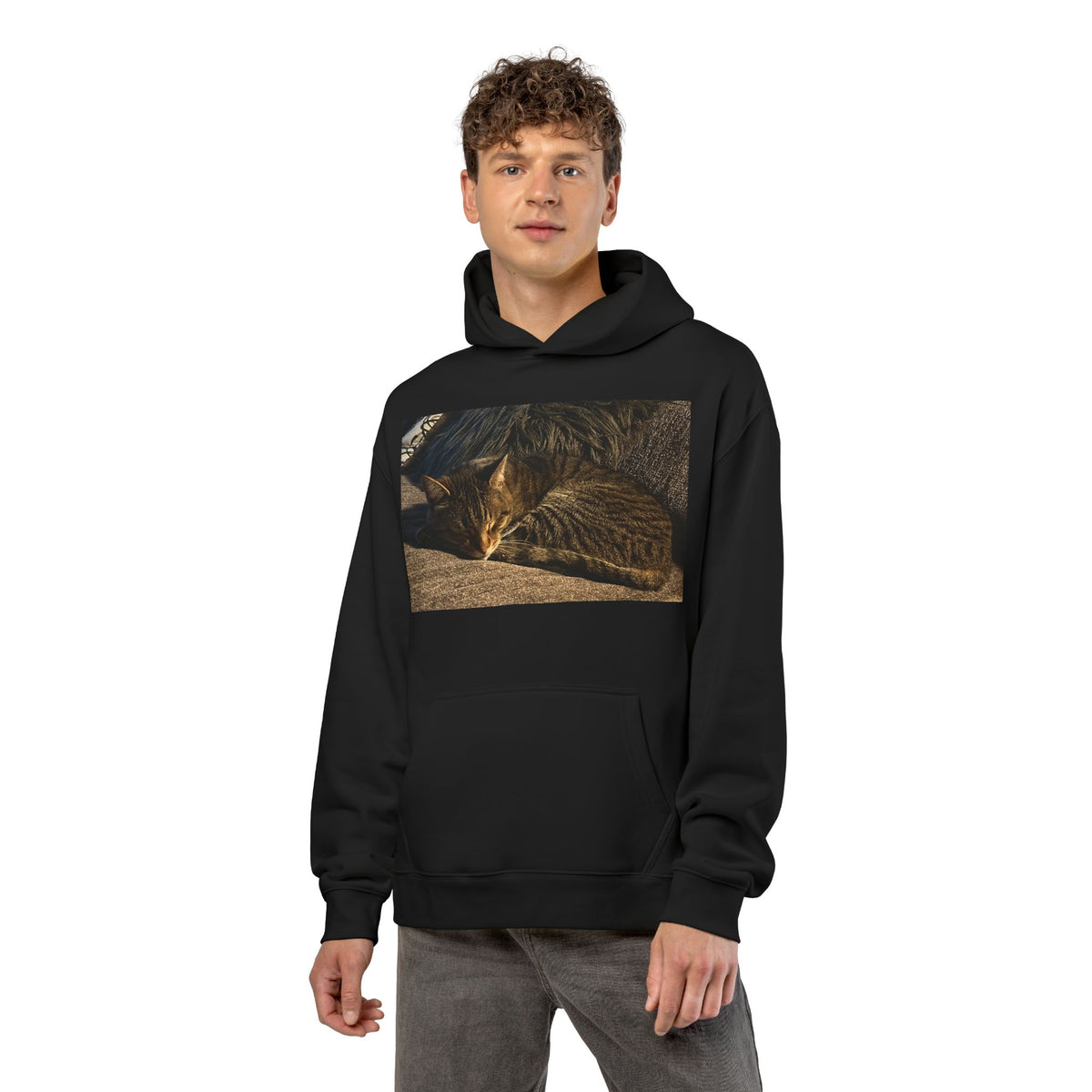 Customizable Relaxed Hoodie | Relaxed Hood | Cat Lover Sweatshirt