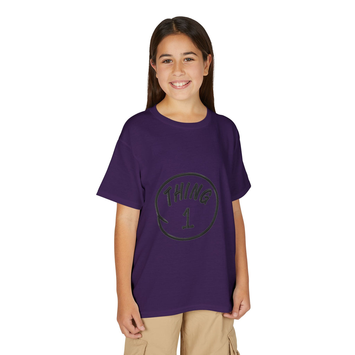 Thing One Youth T-Shirt | Kids & Pet Matching DryBlend Tee