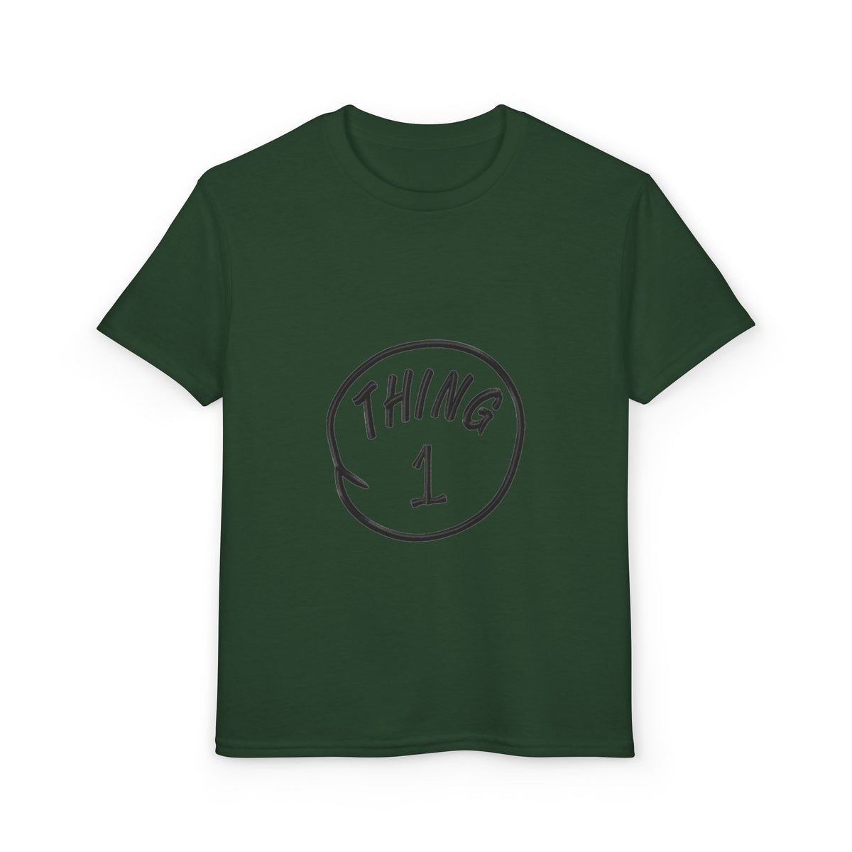 Thing One Youth T-Shirt | Kids & Pet Matching DryBlend Tee