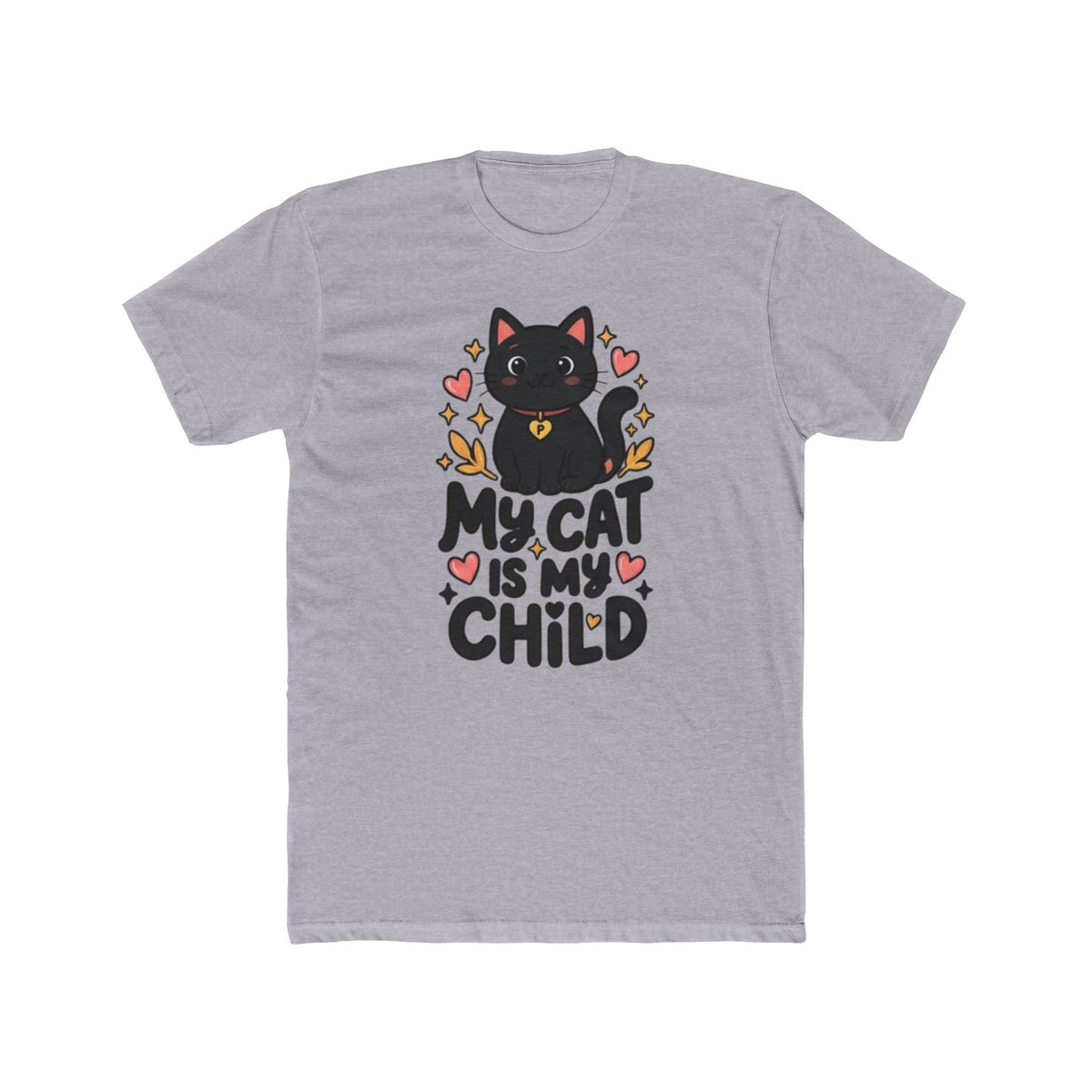 My Cat Is My Child Unisex Crew Tee | Lightweight Cat Lover Shirt