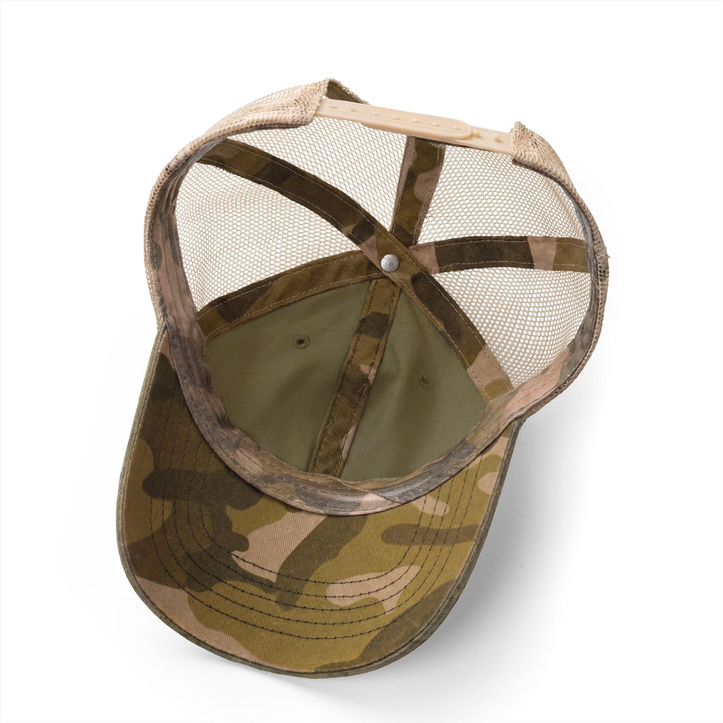 Cat Mom Women's Washed Mesh-Back Cap with Ponytail Opening
