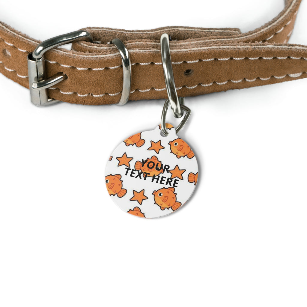 Custom Pet Tag | Personalized ID Tag with Photo & Text